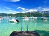 Jezero Attersee v Rakousku